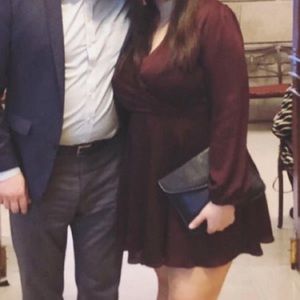 Express Wrap Swing Dress